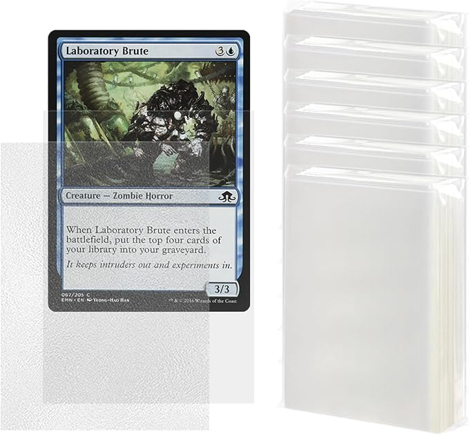 Katomula 300 Pack Pro Clear Card Sleeves by Katomula