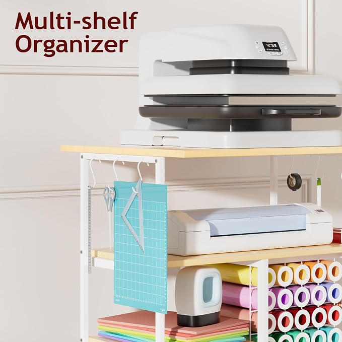 Homsorout Movable Heat Press Table - Image 5