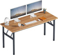 Need Folding Computer Desk, Large 60 inches Folding Table by Need