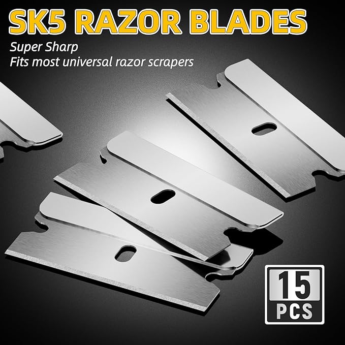 DIYSELF 1 Pack Razor Blade Scraper, Glass Scraper - Image 5
