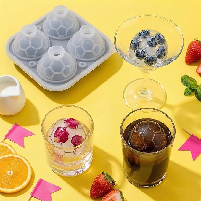Large Ice Cube Tray, Silicone Ice Cube Trays - Image 2