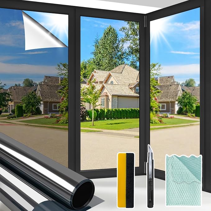 One Way Window Privacy Film Reflective Window Tint by Unknown