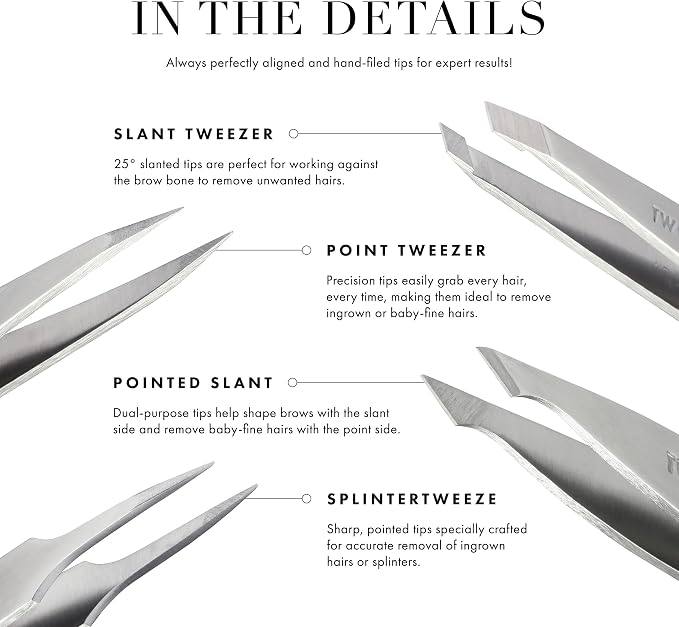 Tweezerman Slant Tweezer – Tweezerman Tweezers - Image 3