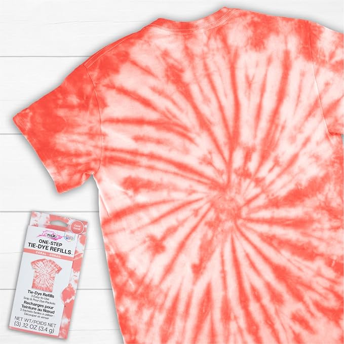 Tulip One-Step Tie-Dye Kit, 3 Fabric Dye Refill Packs - Image 5