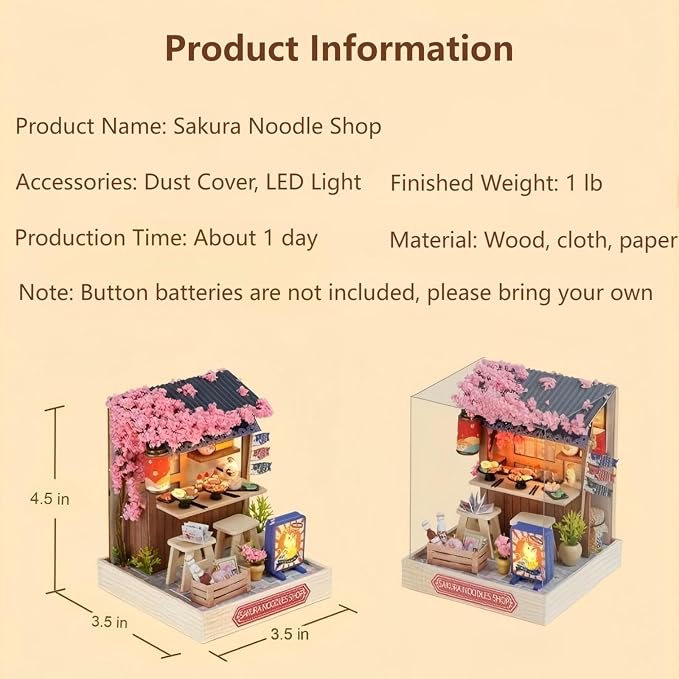 OZJAY DIY Miniature House Kit - Image 2