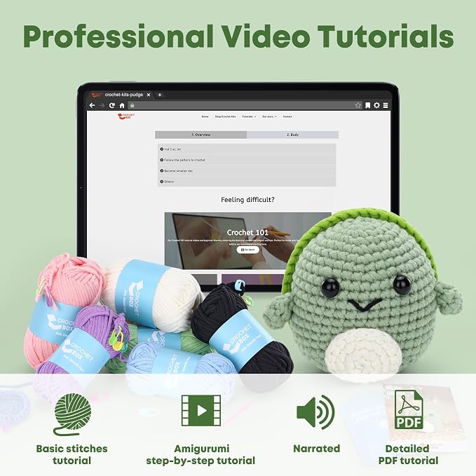 Complete Beginners Crochet Kit - Image 4