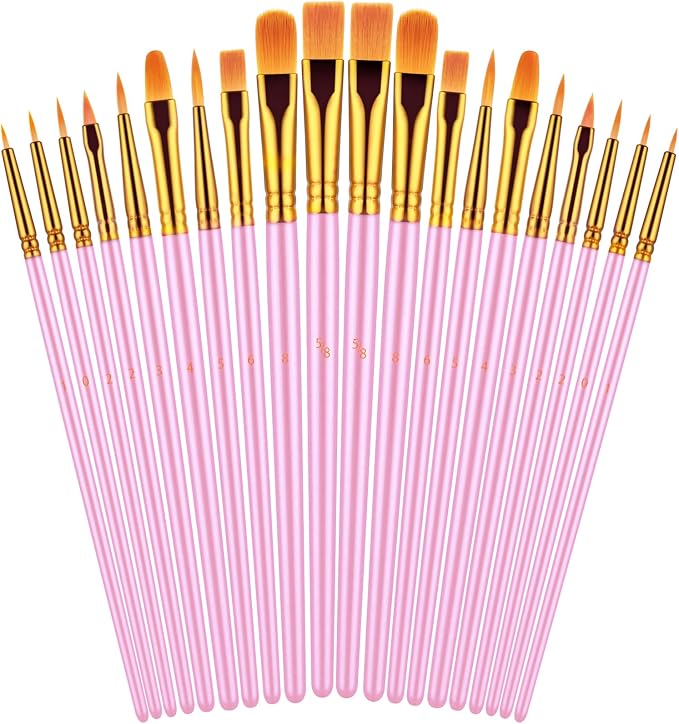 Paint Brushes Set, Oil Watercolor Acrylic Paint Brush, Artist Paintbrushes by TumblerHome
