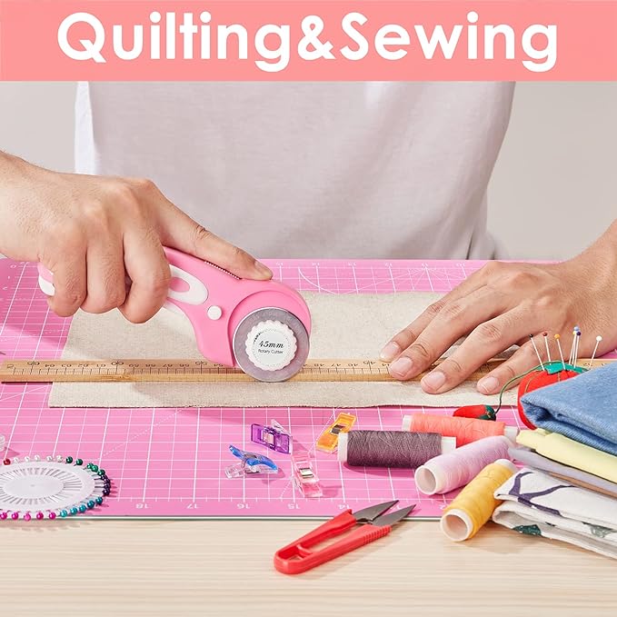 HEADLEY TOOLS 18"x24" Thickened Self Healing Cutting Mat, A2 Rotary Cutting - Image 4