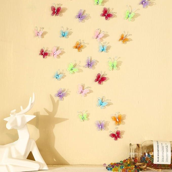 Zonon 60 Pcs Butterflies for Crafts - Image 7