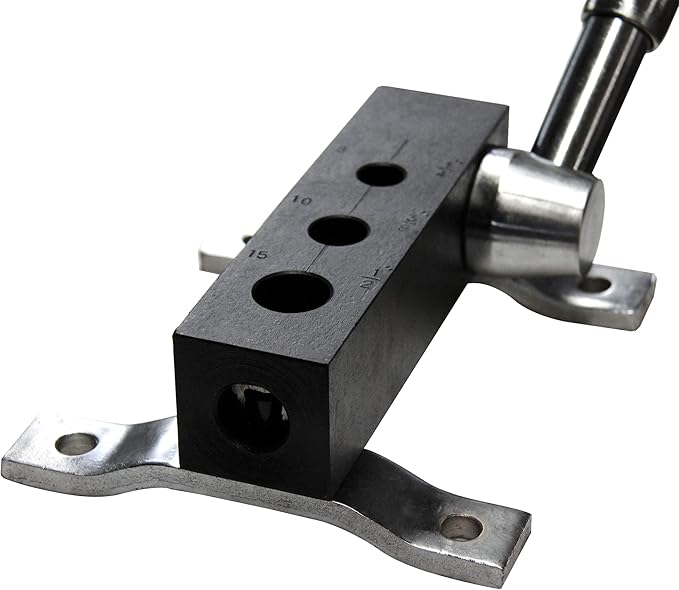 KAKA INDUSTRIAL Pipe and Tube Notcher Manual for 1/4 in, 3/8 in, 1/2 in Inside Diameter, 90 Degree High Precision Light Weight RA-1