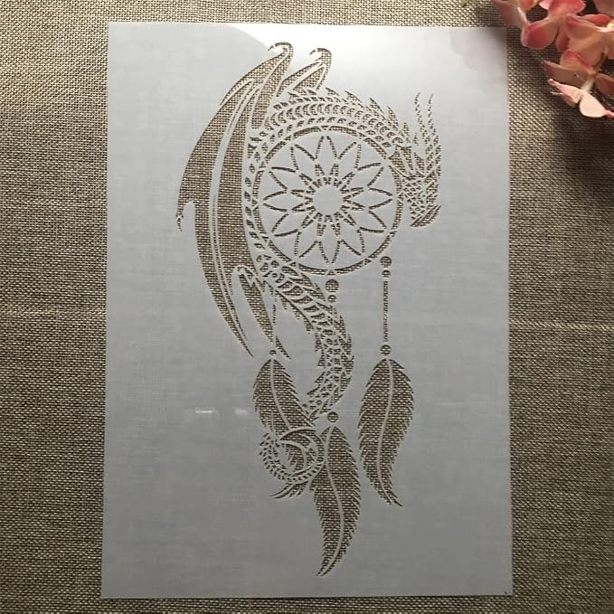TIAMECH A4 Reusable Dragon Stencil - Image 6