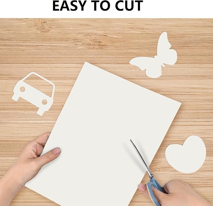 300 Sheets Arts Craft Paper for Drawing 18” x 24” White Construction Paper for - Image 4