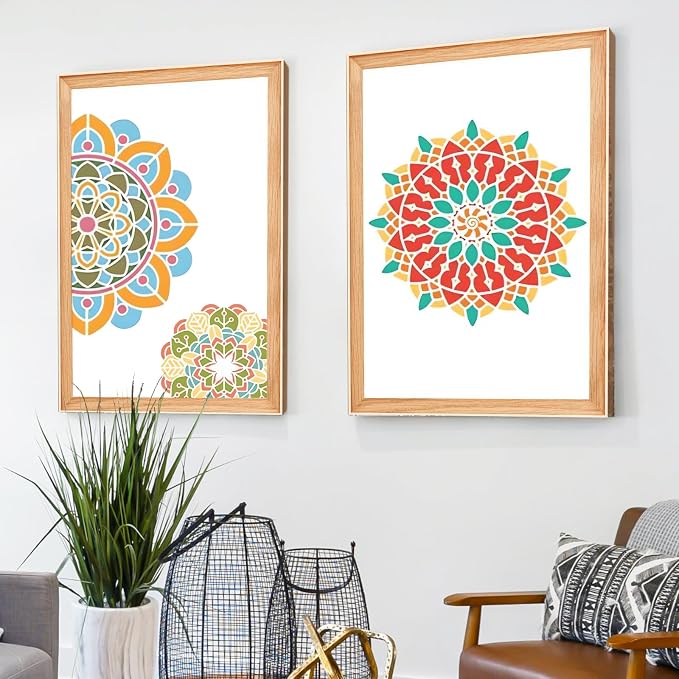 Mandala Stencils for Painting on Wood, Rangoli & Home Decorating - Image 5