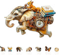 Adventurous Elephant Puzzles Adults Gifts by Jollitot