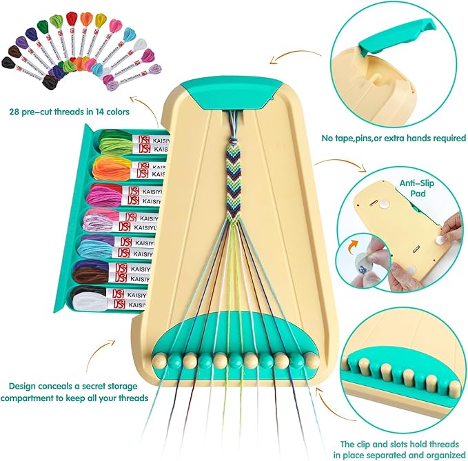 Maynacs Friendship Bracelet Making Kit - Image 4
