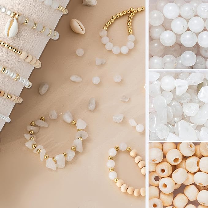 Xylise Jewelry Making Supplies Kit Natural Stone Beads - Image 4