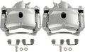 SCITOO 19B2090 19B2091 Front Left & Right Disc Brake Calipers Assembly w/Bracket For Honda For Accord 1998-2002