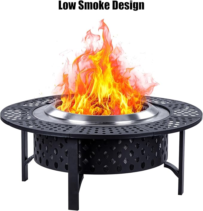OutVue 42 Inch Smokeless Fire Pit - Image 8