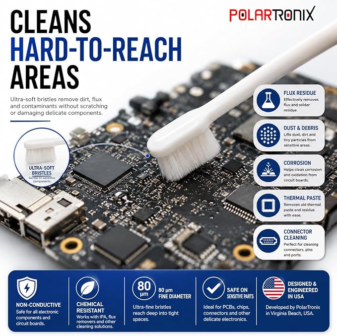 Precision PCB Cleaning Brush - Image 3