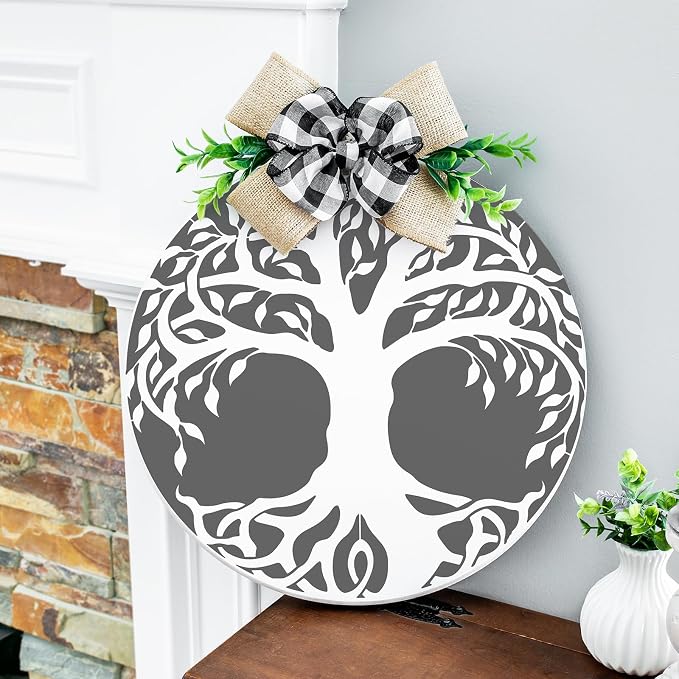 AFRTIEE Tree of Life Stencil Painting - Image 3