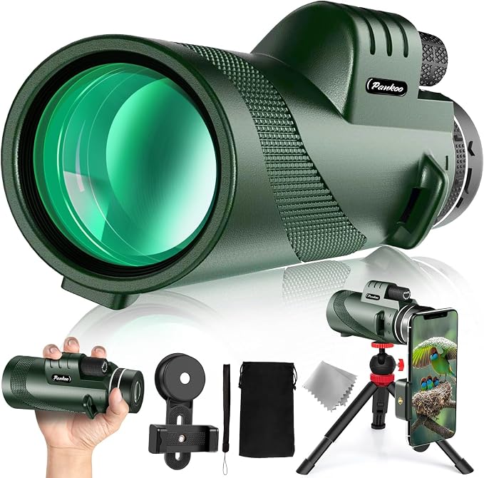 40x60 HD Monocular Telescope for Adults by Pankoo-UltimateView