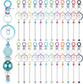 Tondiamo 24 Pcs Beadable Keychain Bars Bulk Beads by Tondiamo