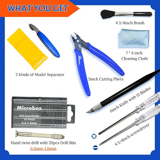 Gundam Model Tool Kit, Robots Repairing Fixing - Image 2