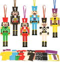 Fennoral 12 Pack Nutcracker Craft Kit by Fennoral