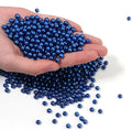 1000pcs Blue 6mm Pearl Beads by chuyau