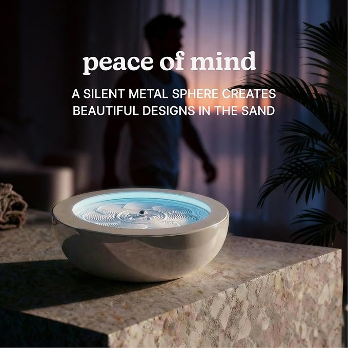 Homedics Drift Sandscape, Perpetual Motion Machine, Zen Garden, Meditation - Image 5