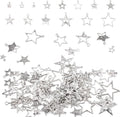 Tibetan Star Charms Silver Hollow Pentagram Pendants Metal Star Charms Hollow by BoutigemJewelry