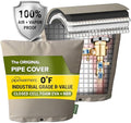 The Original Winter Pipe Insulation Cover (0˚F) - Extra-Thick EVA+NBR (UV-Coated) Insulated Backflow Preventer Freeze Protection, Pump Cover, Sprinkler/Well/Valve Head Cover - (14" W X 25" H)