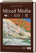 Mixed Media Sketchbook 9" x 12" by SketchBook
