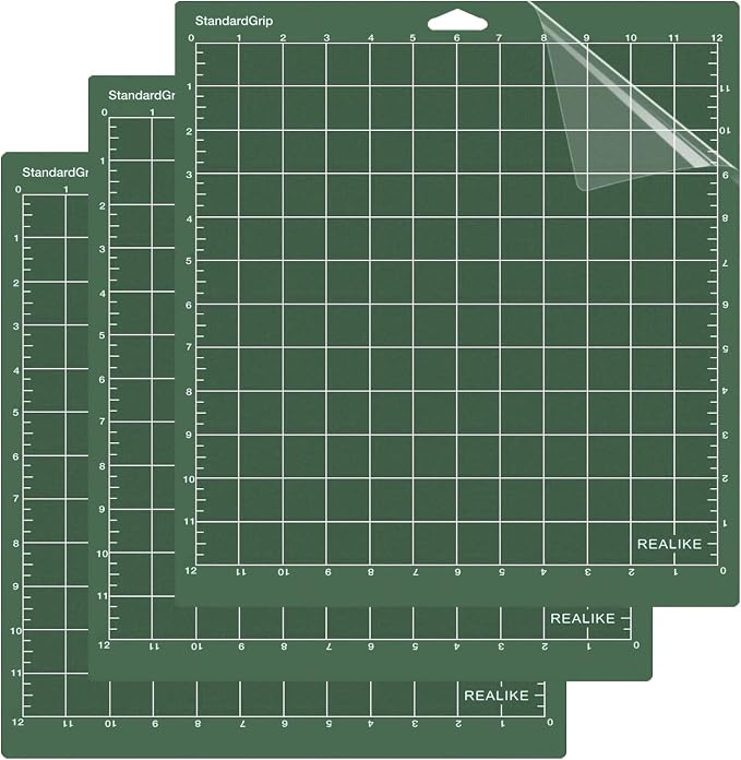 REALIKE 12x12 StandardGrip Cutting Mat Compatible by REALIKE