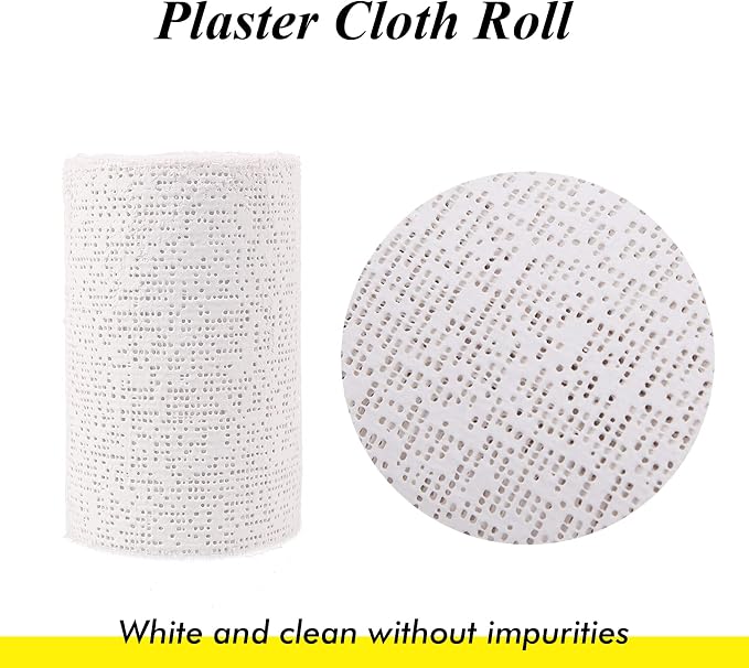 Falling in Art Plaster Cloth Rolls, 500gsm Plaster Strip, Plaster Gauze Bandages - Image 3