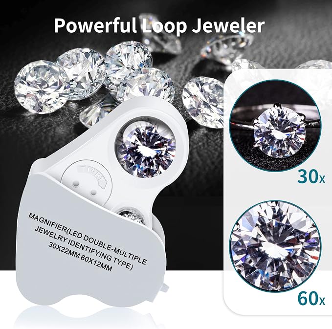 JARLINK 2 Pack Jewelers Loupe - Image 3
