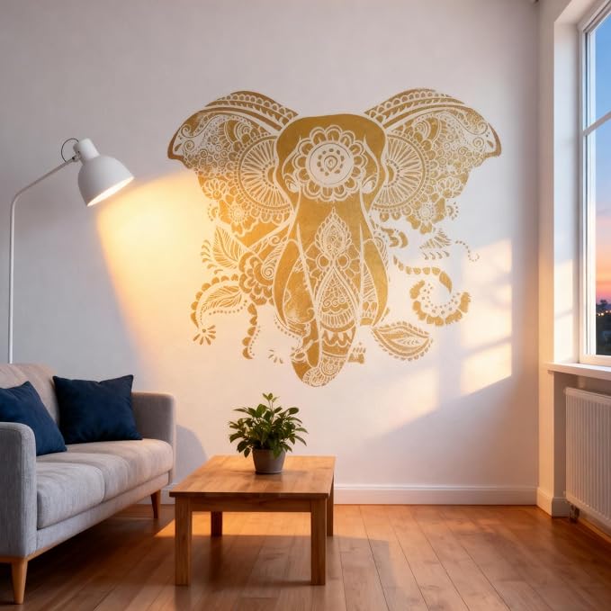 TIAMECH A4 Reusable Elephant Stencil - Image 4