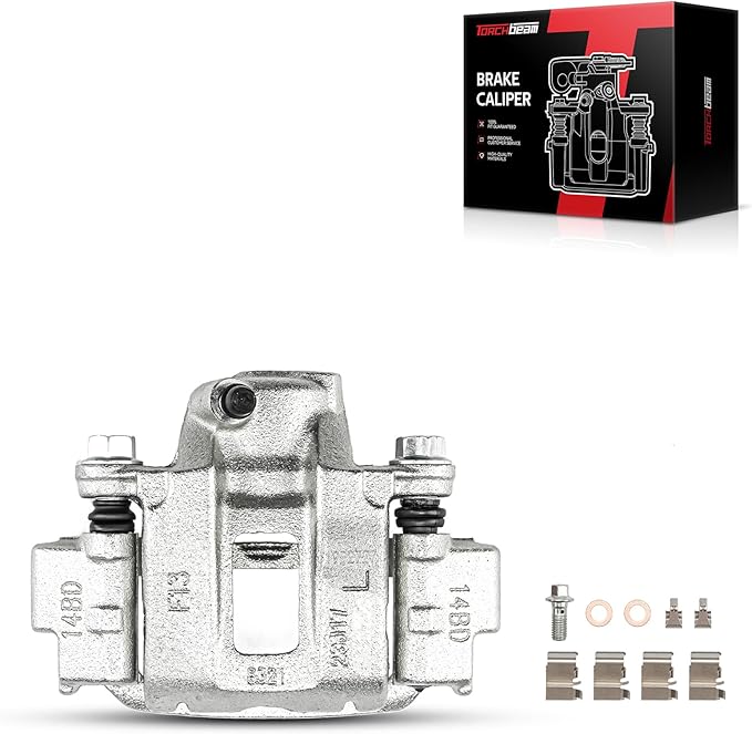 Torchbeam Rear Brake Caliper Left for Toyota 4Runner 2003-2009, Toyota FJ Cruiser 2007-2014, Rear Left Caliper Replace # 19B2727