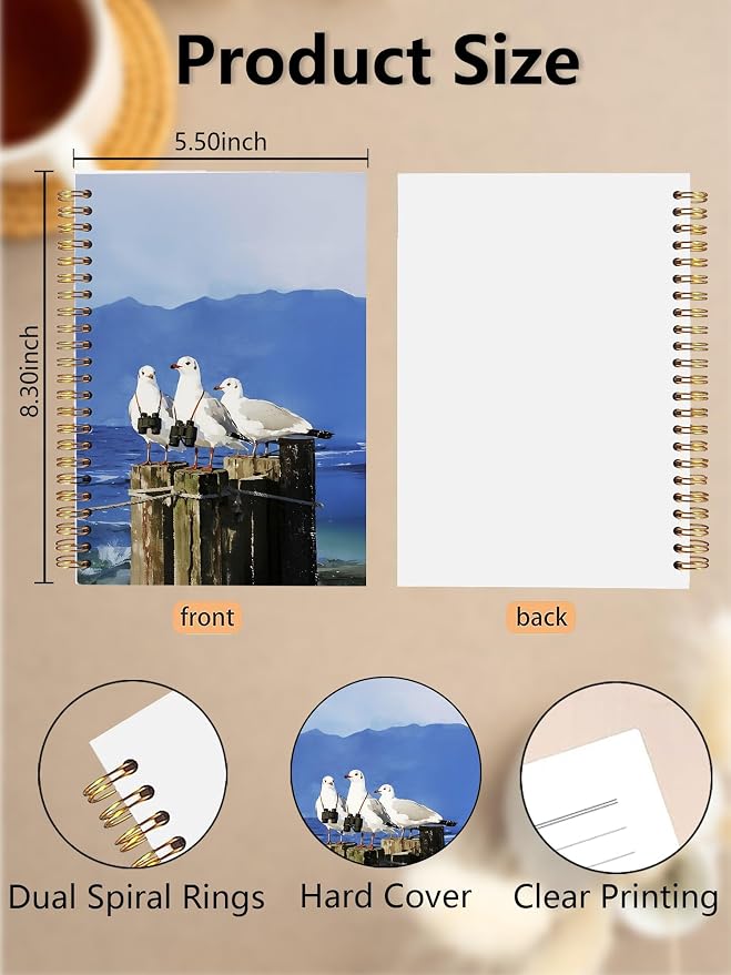 BitKan Funny Bird Spiral Notebooks - Image 2