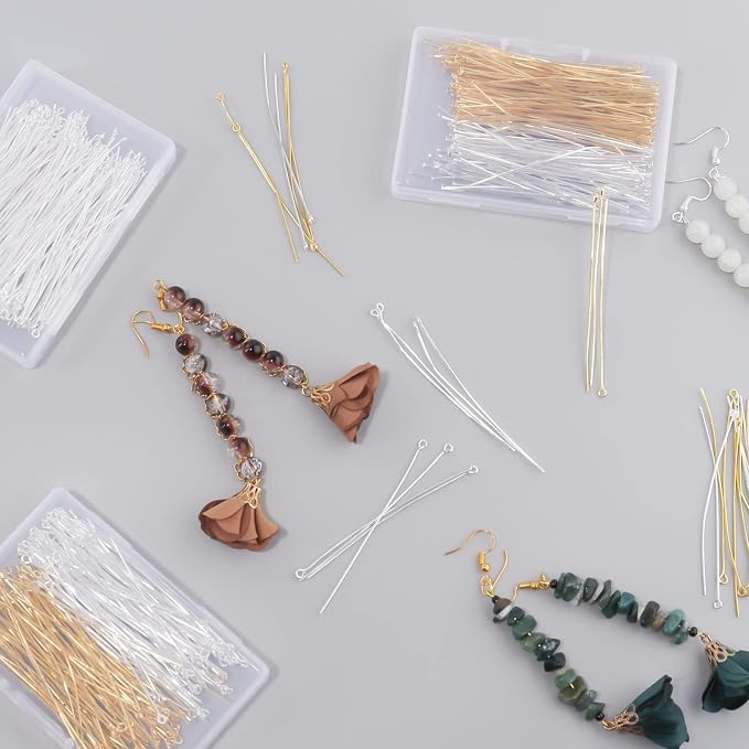 210 Pcs 70mm/2.76 Inch 21 Gauge Head Pins - Image 7