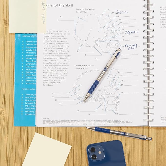 Zebra Pen F-301 Ballpoint Black and Blue Ink Fine Point 0.7mm Stainless Steel - Image 6