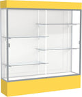 Waddell Spirit Lighted Floor Display Case, Satin Finish by WADDELL