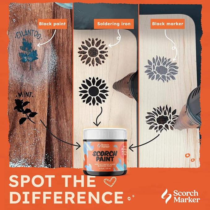 Scorch Marker SCORCH PAINT – Wood Burning Paint - Image 4