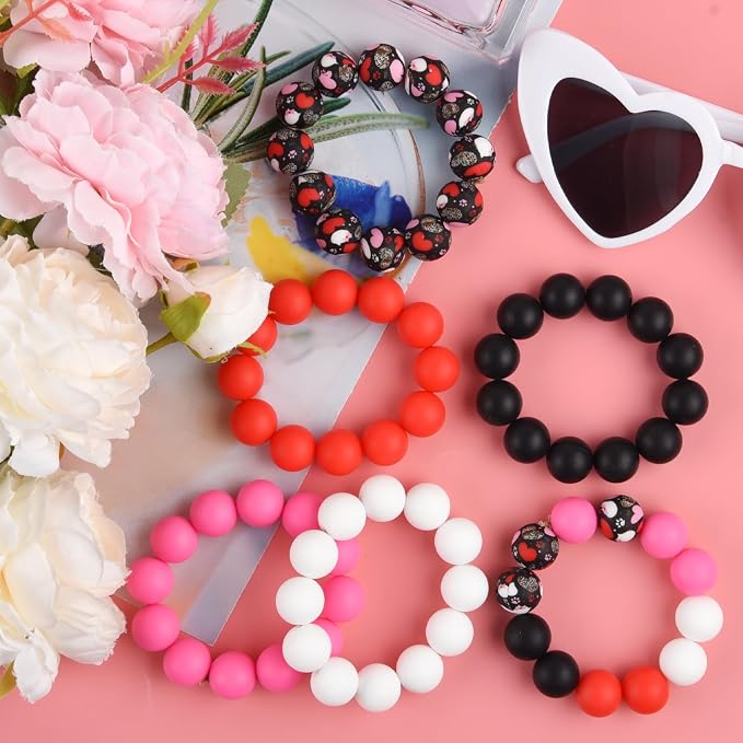 ASTARON 100 Pcs 15mm Silicone Beads - Image 6