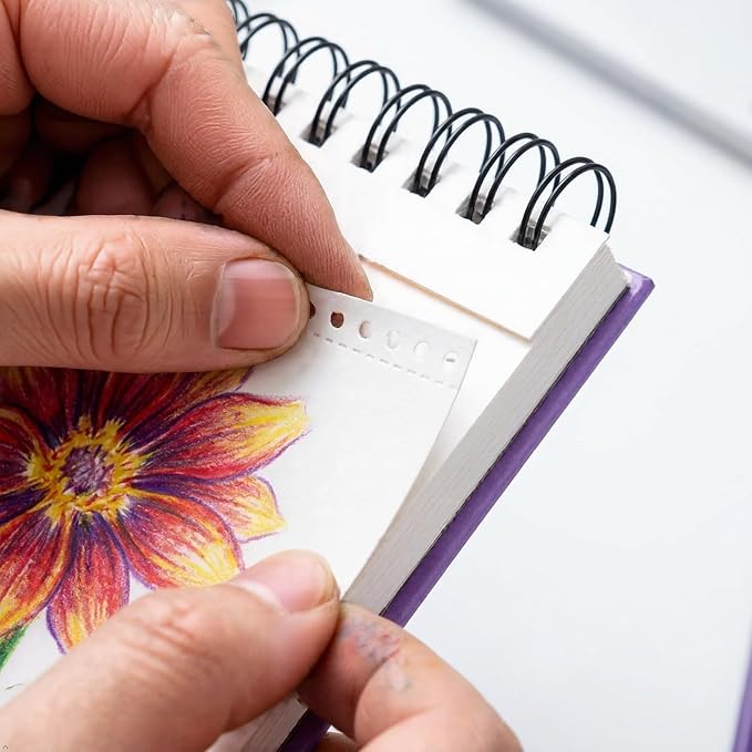 Soucolor 9x12 Sketch Book, 100 Sheets Drawing Paper, Sketchbook - Image 3