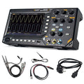 OWON Oscilloscope 100MHz Bandwidth, 2+1 Channel Digital Oscilloscope 3 in 1 Functions with 25MHz Function Generators with 7” LCD Display Support 30 Automatic Waveform Measurements OWON SDS210S