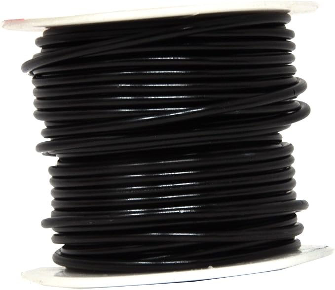 Mandala Crafts 12 Gauge Silver Tone Black Anodized Aluminum Craft Wire | 276 FT - Image 3