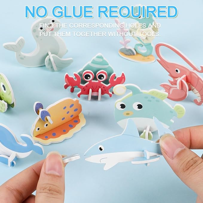 LOMIMOS Educational 3D Cartoon Puzzle - Image 4