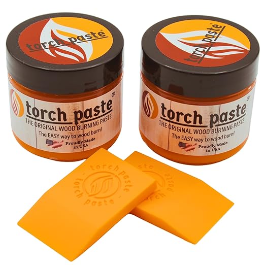 Torch Paste - The Original Wood Burning Paste | Made in USA Heat Activated by TorchPaste