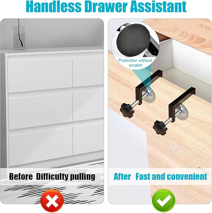 8 Pack 2 Inch C Clamp, Heavy Duty Aluminum Desk Clamp with Stable Wide Jaw, Adjustable Universal C-Clamp, Black G Clamps for Tables Desk Mount Holder